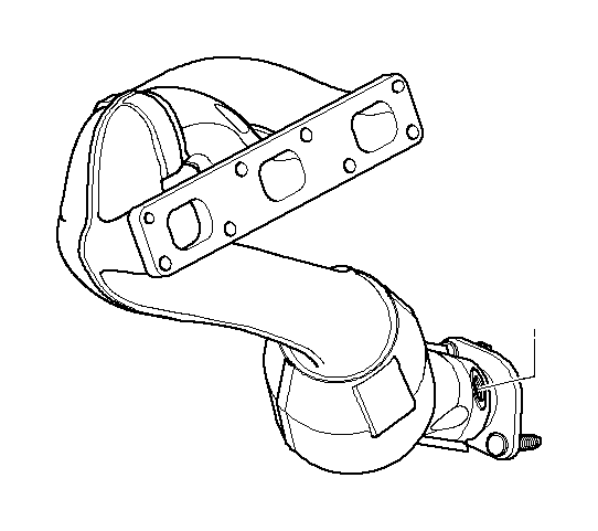 View 18407518674 RP exhaust manifold with catalytic conv Full-Sized Product Image