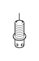View 07149121638 Rivet pin wotj coarse thread Full-Sized Product Image