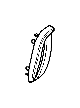 View 52107064870 Lever outer right Full-Sized Product Image