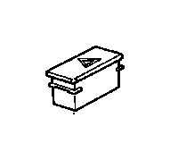 View 61311374220 Hazard warning switch Full-Sized Product Image