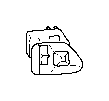 View 61311372463 KNOB, SWITCH EXTERIOR MIRROR Full-Sized Product Image