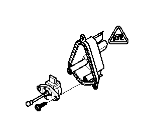 View 63126908409 Covering cap, headlamp levelling device Full-Sized Product Image