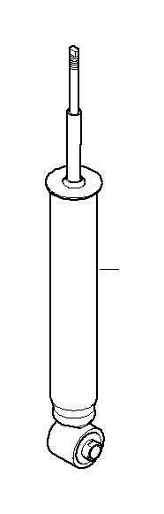 View 33521095913 Shock absorber, rear Full-Sized Product Image