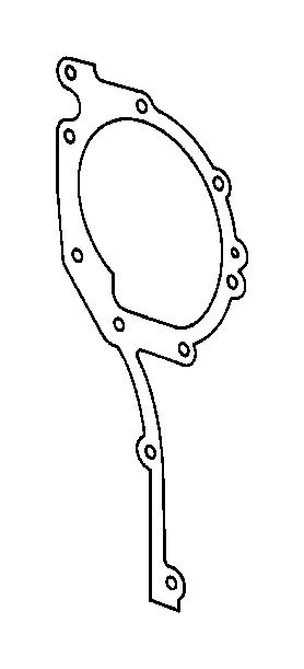 View 11141740846 Lower Chain Case Metal Gasket Full-Sized Product Image