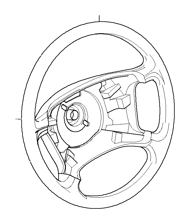 View 32346753739 Leather steering wheel Full-Sized Product Image
