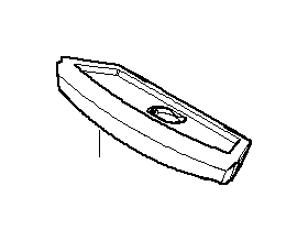View 52107015250 Thigh support upholstery Full-Sized Product Image