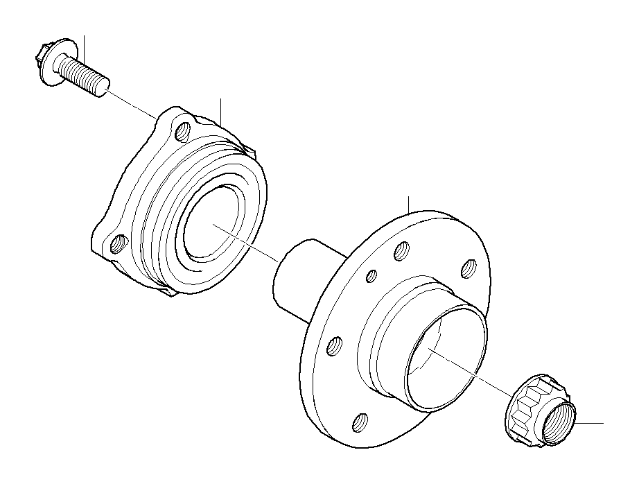 View 33411095238 Angular-contact ball bearing unit Full-Sized Product Image