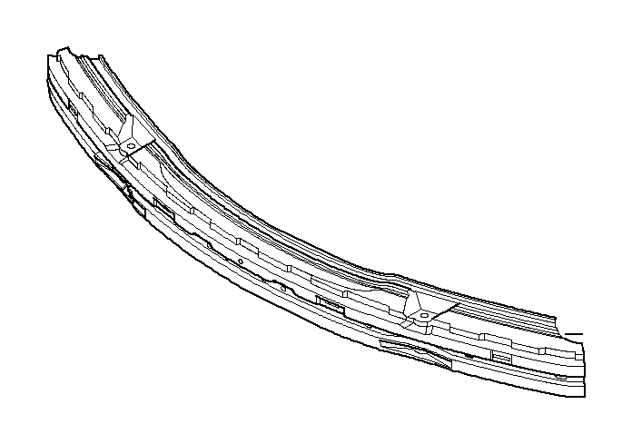 View 51117894989 Trim cover, bumper, primed, front Full-Sized Product Image
