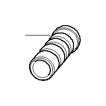 View 23417680761 Pad for foot-operated shift lever Full-Sized Product Image