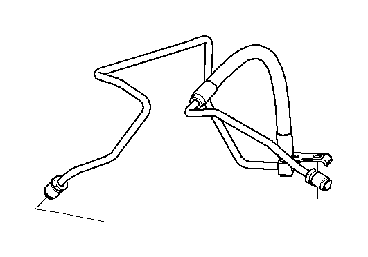 View 37106792441 Pressure line, motor Full-Sized Product Image