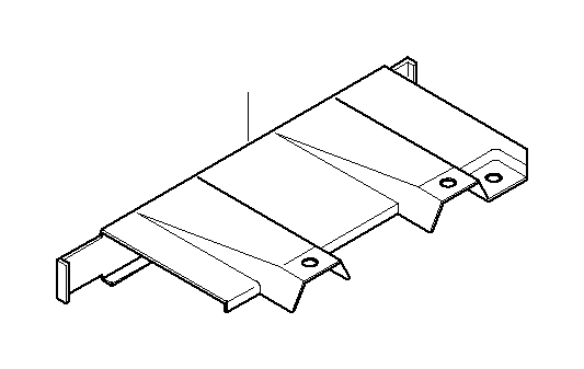 View 84138361643 Bracket transmitter-receiver Full-Sized Product Image