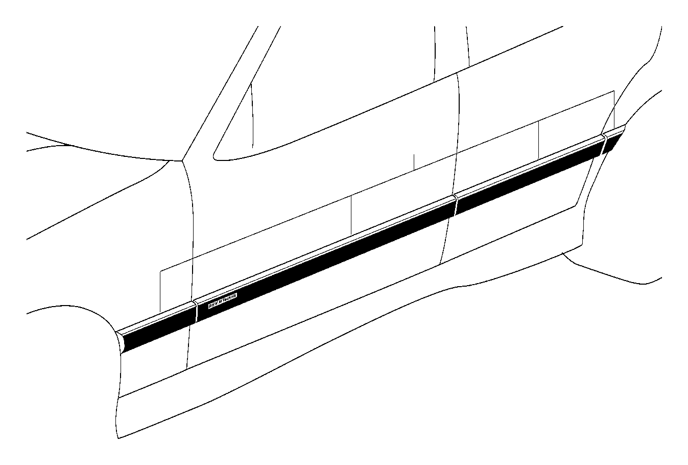 View 82119403144 Retrofit kit, M moldings Full-Sized Product Image