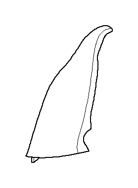 View 52207066481 Lateral trim panel left Full-Sized Product Image