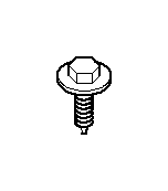 View 17117510907 Torx bolt Full-Sized Product Image