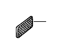 View 46542300134 Rear reflector yellow Full-Sized Product Image