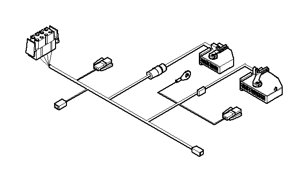 View 61120143315 Retrofit wiring harness Full-Sized Product Image