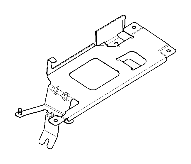 View 84136908459 Bracket transmitter-receiver Full-Sized Product Image