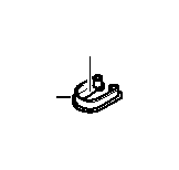 View 51211948157 Securing plate Full-Sized Product Image