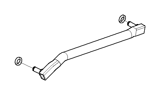 View 25117527705 Selector rod Full-Sized Product Image