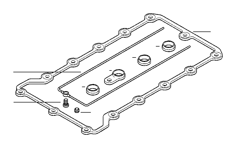 View 11121247827 Cylinder head cover Full-Sized Product Image