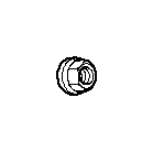 Image of Hex nut with plate. AM7 ZNNIV SI image for your BMW
