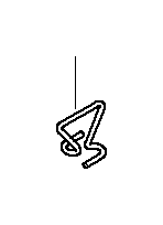 Image of Eyelet for tension-belt image for your 2019 BMW X5   