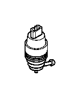 Image of WASH PUMPE F HEAD LAMP CLEANING DEVICE image for your 1995 BMW