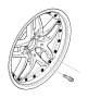 View WHEEL BOLT BLACK Full-Sized Product Image