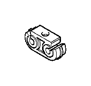 Image of Brake pipe bracket image for your 1988 BMW 520i   