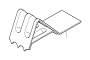 Image of Chock, aluminium image for your 2006 BMW 330Ci   