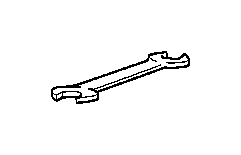 Image of OPEN END SPANNER. 10-13 image for your BMW X6  