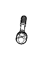 Image of Collar screw. M12X1,5X70-10.9 image for your BMW