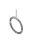 Image of O-ring. 91X6MM image for your 2005 BMW 330i   