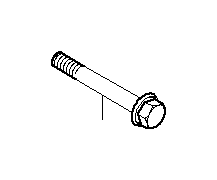 Image of Hex bolt. M14X1,5X105 image for your 2013 BMW X5   