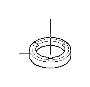 Image of Spring pad upper image for your 2008 BMW 650i   