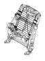 View Backrest frame, comfort seat Full-Sized Product Image 1 of 2