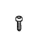 Image of Fillister head screw. M10X37 image for your 2010 BMW 325i  Coupe 