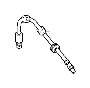Image of Brake hose front image for your BMW