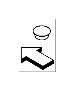 51167075844 Covering cap, glove compartment