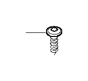 Image of Sheet metal screw. ISA M5X12 image for your MINI