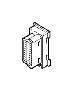 Image of Plug housing. 16 POL. image for your BMW X5  