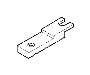 Image of CLAMP PLATE. DACHBOX image for your 2003 BMW 330i   