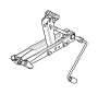 Image of ARTICULATED CAR JACK, STEEL image for your BMW