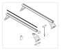 Image of Roof rack. E39/2 image for your 2005 BMW 330i   