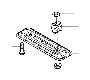 Image of Flange nut. M8 image for your 2011 BMW 316d   