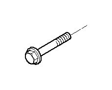 View Hex bolt with washer Full-Sized Product Image