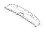 Image of WINDSHIELD FRAME COVER image for your 2004 BMW 525i   