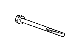 View Hex bolt with washer Full-Sized Product Image