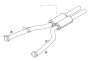 Image of Exhaust pipes with primary silencer image for your 2005 BMW 750i   