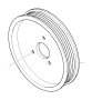 Image of Pulley. D=116MM image for your BMW 530i  
